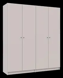 Комплект Doros Промо з полицями Кашемір 2+2 ДСП 180х48х204 (44900290) - мініатюра 3
