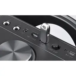 Портативний музичний центр бумбокс Real-El X-787 Party Box - мініатюра 6