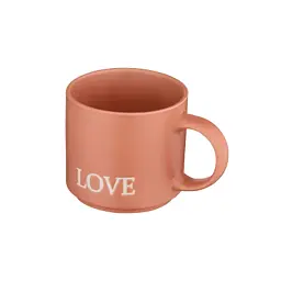 Чашка ARDESTO Love, 420мл, кераміка, помаранчевий (AR3043OR) - мініатюра 4