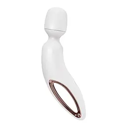 Вібромасажер Satisfyer Wand-erland, 30 см (білий)