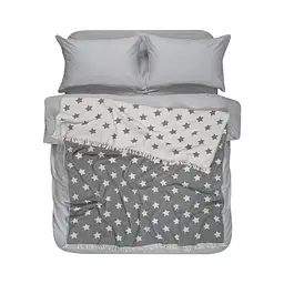 Плед Lotus Home - Star throw чорний 130x170 - мініатюра 2