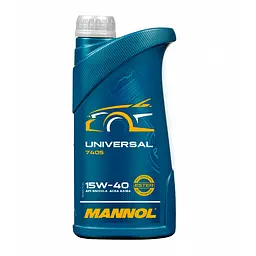Автомобільна моторна олива MANNOL Universal 15W-40 1л MN7405-1 - мініатюра 1