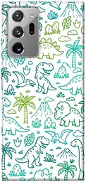 TPU чохол Demsky Dino pattern для Samsung Galaxy Note 20 Ultra