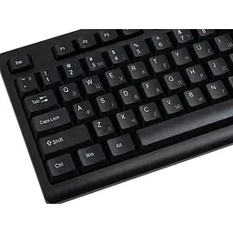 Клавіатура AOC KB100B USB UA Black (KB100B/97) - мініатюра 5