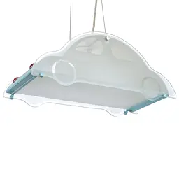 Люстра підвісна Brille для дитячої E27 40W WH (KL-110S/1) - мініатюра 3