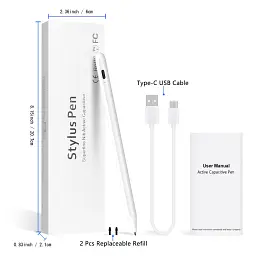 Стилус 2 Touch Pen для Apple Pencil Stylus Pro 11 12,9 9,7 2018 Air 3 з відхиленням долоні
