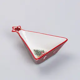 Салатниця Christmas фігурна 14,5х12 см Yiwu HP-SD-3 - мініатюра 7