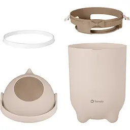 Контейнер для підгузків Lionelo Purebin Beige Sand (LOC-PUREBIN BEIGE SAND) - мініатюра 2