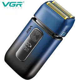 Електробритва VGR V-362 шейвер, подвійне лезо, IPX6, LED дисплей - мініатюра 3