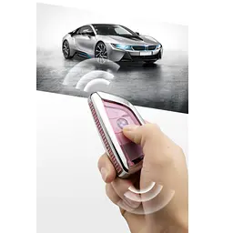 Чохол для автоключів BMW (брелок і карабін) рожевий оригінал (YC0021) - мініатюра 9
