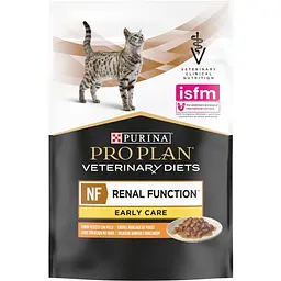Набір паучів Purina Pro Plan Veterinary Diets NF Renal Function Early Care при патології нирок з куркою 10 шт. х 85 г - мініатюра 3