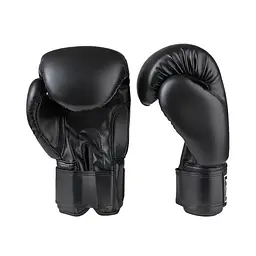 Боксерські рукавички Everlast EF-0370-16 чорні 16 унцій (16 oz) - мініатюра 2