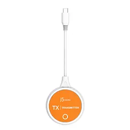 Подовжувач J5create USB-C - HDMI (M/M) до 15 м White (JVAW62-N) - мініатюра 2