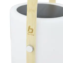 Ліхтар кемпінговий Bo-Camp Longford Solar 150 Lumen Bamboo/White (5818878) - мініатюра 7