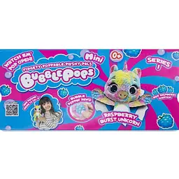 М’яка іграшка з ароматом Bubble Pops міні. Малиновий Єдиноріг (20 см) - мініатюра 3