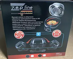 Розумна аерофритюрниця Zepline з функцією обертання 18 програм 10 л 4000 Вт ZP-140 - мініатюра 6
