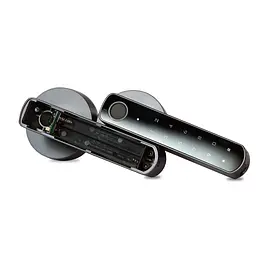 Замок біометричний автономний Trinix TRL-5205BTF Tuya Grey з Bluetooth і зчитувачем відбитків пальців (65-00069) - мініатюра 3