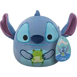 М'яка іграшка Squishmallows Disney Стіч з жабкою 17 см (SQDI00730) - мініатюра 7