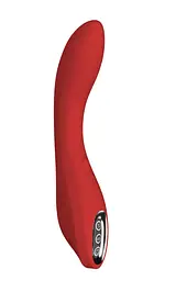 Вібратор силіконовий Dream Toys Red Revolution Eva з рухомою кулькою 2 мотори 7 режимів IPX7 водонепроникний