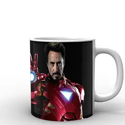 Кухоль GeekLand Залізна Людина Iron Man Тоні Старк Залізна людина IM.02.085 330 мл білий - мініатюра 3