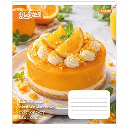 Зошит шкільний 1Вересня Cake А5 24 аркушів клітинка 20 шт. (769140) - мініатюра 2