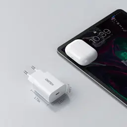 Зарядний пристрій Choetech USB-C PD20W white (Q5004-V5) - мініатюра 5