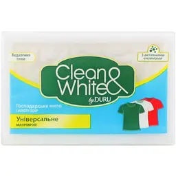 Мило господарське DURU універсальне Clean&White Duru 120г