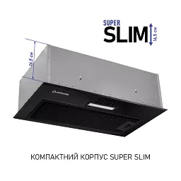 Витяжка повновбудована Minola HBI 5214 BLF 700 LED - мініатюра 2