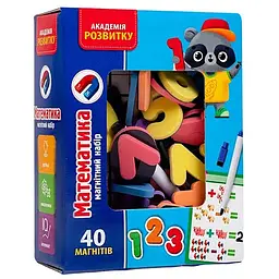 Магнітний набір Vladi Toys Математика з маркером (VT5411-16)