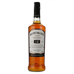 Віскі Bowmore 12 yo Islay Single Malt Scotch Whisky 40% 0.7 л + 2 склянки - мініатюра 2