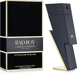 Оригінал Carolina Herrera Bad Boy 100 мл туалетна вода