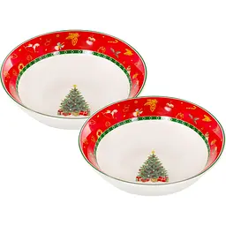 Набір салатників Lefard Christmas delight 16х5.5 см 2 шт. (985-157)