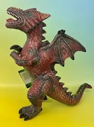 Фигурка Дракон Dino Toys со звуком, коричнево-зелёный - миниатюра 5