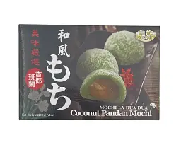 Десерт Мочі (Моти) Royal Family Coconut Pandan Mochi з кокосом та панданом 210 г