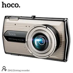 Відеореєстратор HOCO DI42 Driving recorder with rear camera (комплект із задньою камерою) - мініатюра 2