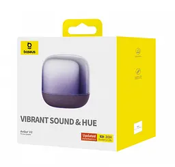 Колонка Baseus AeQur V2 Wireless Speaker Фіолетова A20056200521-00 - мініатюра 3