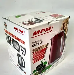 Електрочайник MPM MCZ-85/B2 Red - мініатюра 4