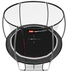 Батут Hop-Sport Premium 10ft (305см) чорно-сірий з внутрішньою сіткою - мініатюра 2