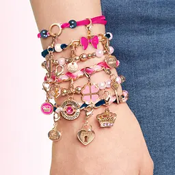 Набір для творчості Make it Real Juicy Couture Браслети прикрашені оксамитами та перлинами MR4417 - мініатюра 4