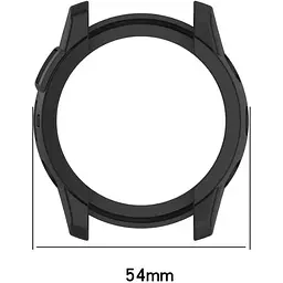 Чохол-бампер DK для Garmin Tactix 7 Силікон Outlines (015830) (black) - мініатюра 4