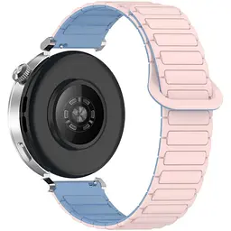Ремінець DK CDK для Samsung Gear Sport (R600) 20mm Silicone Shaped Magnetic (018822) (pink / lilac) - мініатюра 2