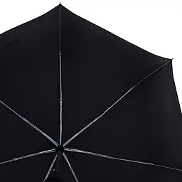 Чоловіча складана парасолька повний автомат Happy Rain 96 см чорна - мініатюра 3