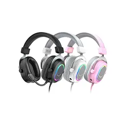 Навушники Fifine H6 RGB 7.1 Pink (H6P) - мініатюра 5
