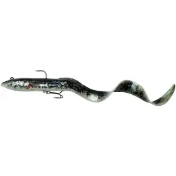 Силікон Savage Gear 4D Real Eel 200 мм 38.0g Black/Green/Pearl PHP (поштучно)