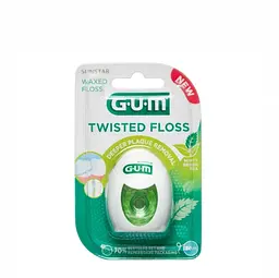 3убна нитка Gum Twisted м'ятна вощена, 30 м - мініатюра 2