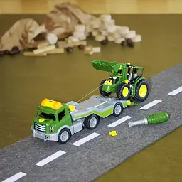 Трактор з транспортером Klein John Deere (3908) - мініатюра 10