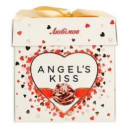 Цукерки шоколадні Любімов Angel's kiss молочні з мигдалем 140 г - мініатюра 3