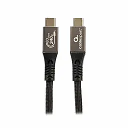 Кабель Cablexpert USB Type-C - USB Type-C (M/М), 240 Вт, 1 м, чорний (CCBP-USB4.2-CMCM240-1M)