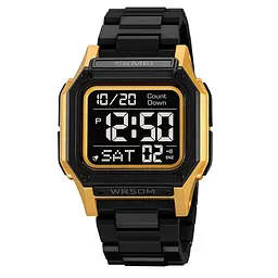 Чоловічий наручний годинник 2264BKGDBK Black-Gold-Black Skmei acs0030090