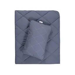 Набір ковдра з подушкою Penelope - Colors in Comfort denim денім полуторний - мініатюра 8
